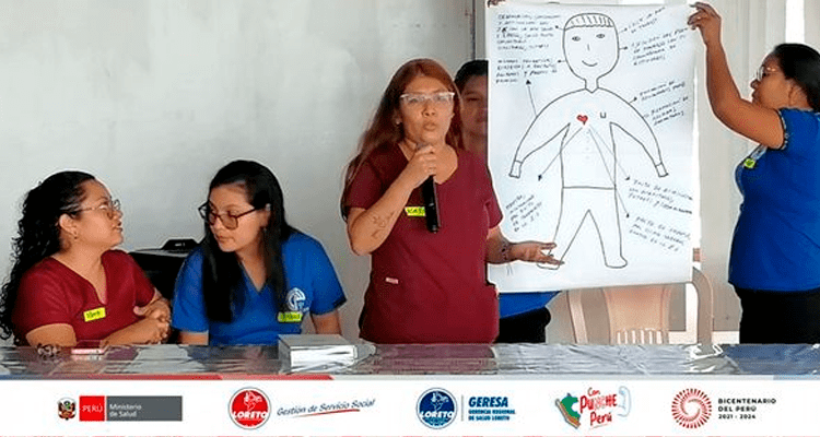 Kallpa y unicef facilitan talleres dirigidos a personal de salud del programa de promoción de la salud