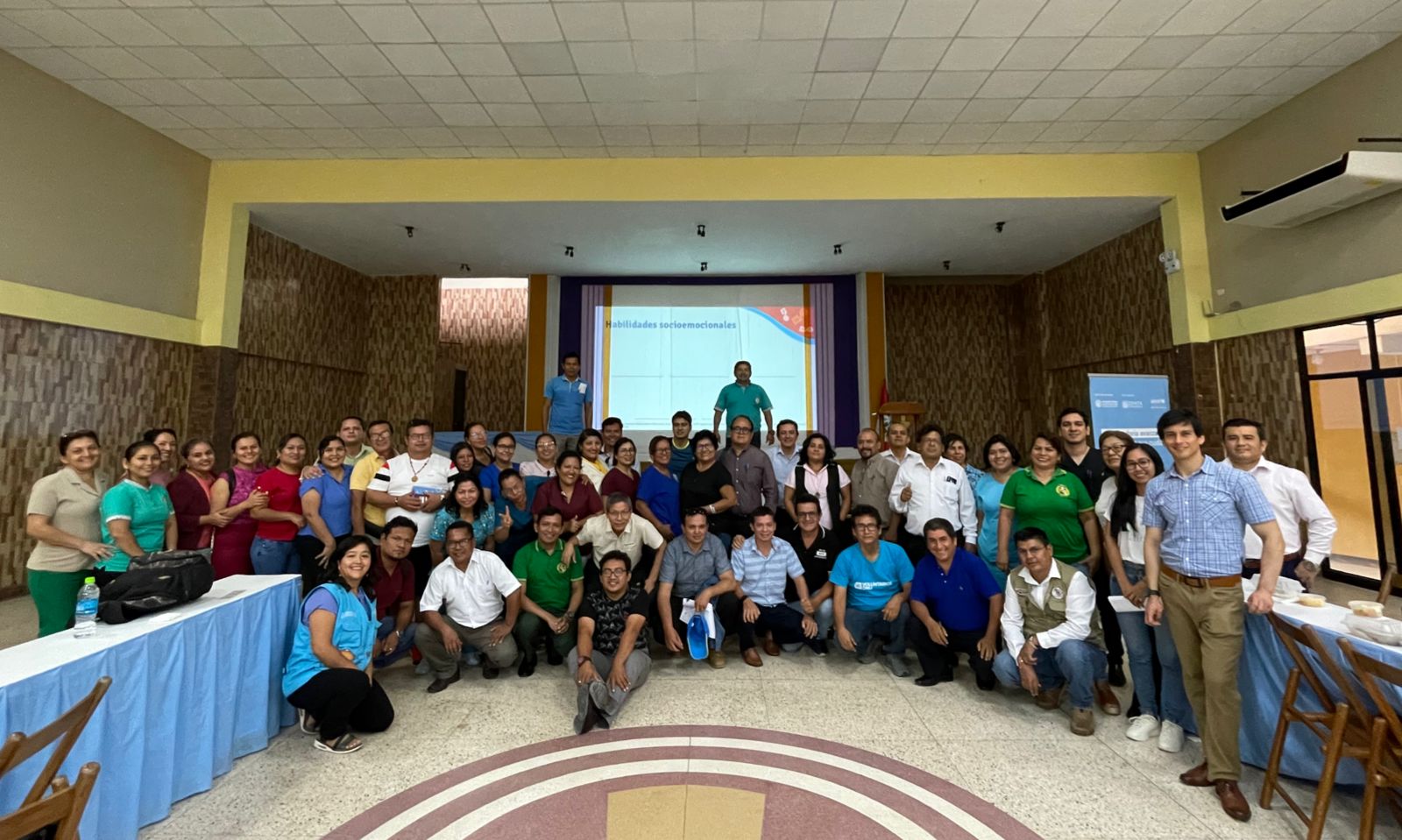 Taller sobre salud mental en Pucallpa