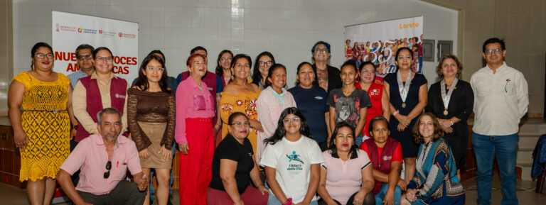 Presentación del Proyecto “Nuestras Voces Amazónicas” y de la investigación de línea de base “Percepciones sobre la violencia basada en género en el distrito de San Juan Bautista”