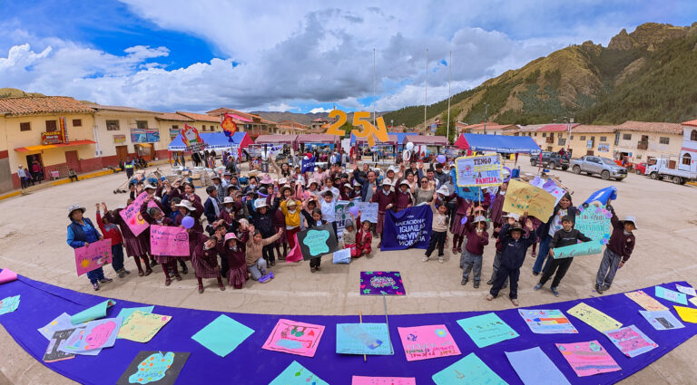 Cusco | Pomacanchi alza la voz por el 25N: Caravana y movilización contra la violencia